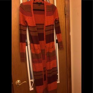 Forever21 size small autumn color duster sweater.